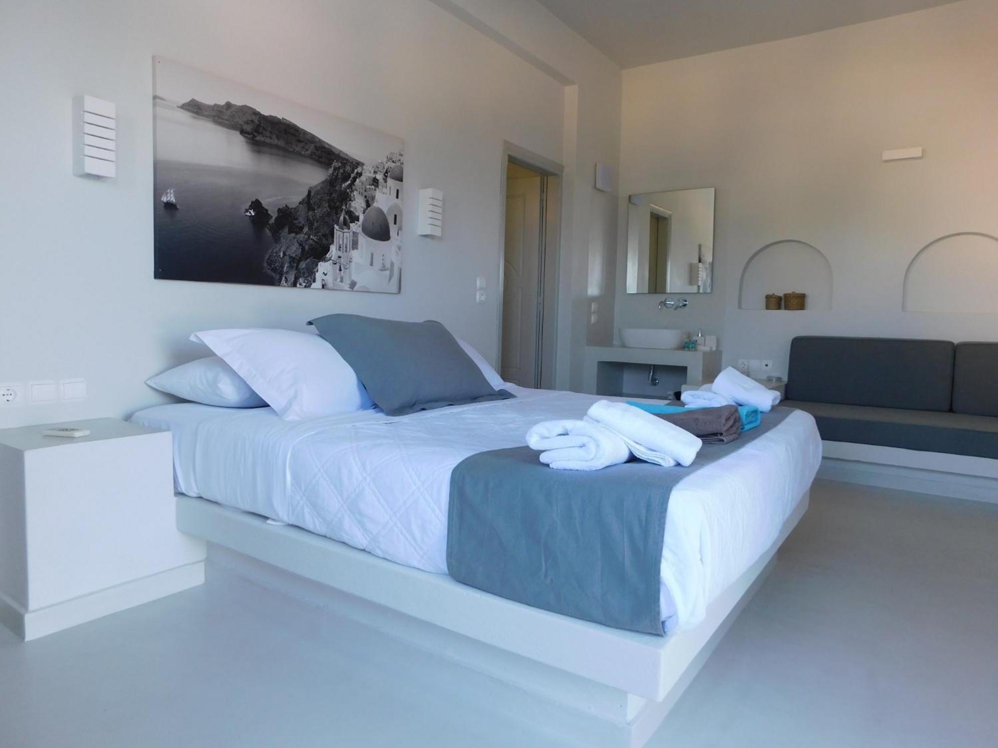 Happy Fish Rooms- Beachfront Perissa (Santorini) Exterior foto